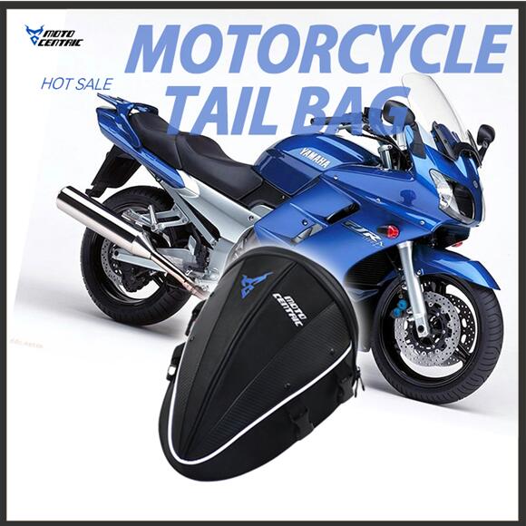 Bolsa trasera moto cross moto rcycle bolsa de asiento trasero oxford funda superior multifunción mochila de hombro impermeable mochilas surtidas: MC-Bag-070 Blue