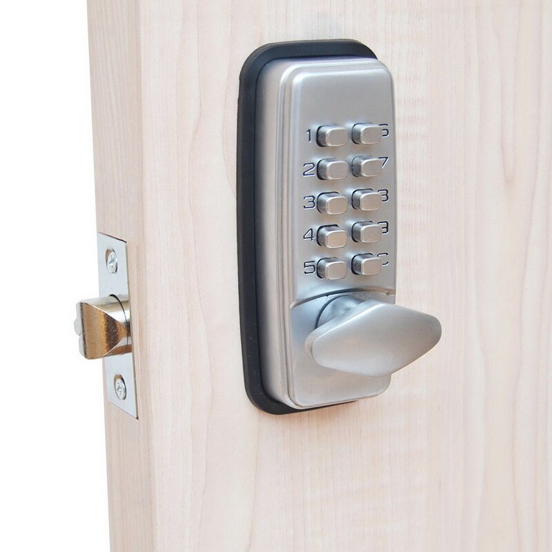 Keyless Mechanical Keypad Code Lock Digital Locker Home Entry Security Safety Door Loc