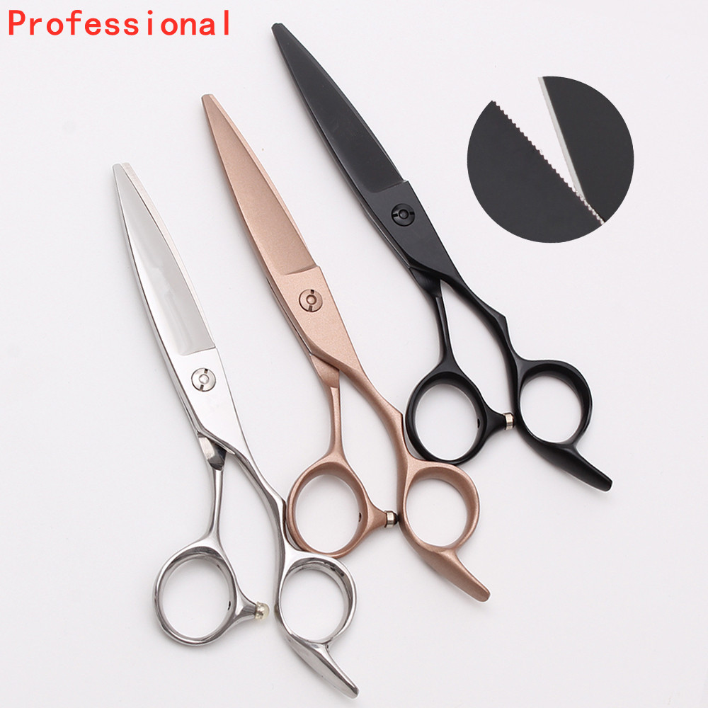 6.0 Haar Schaar Professionele Kappers Schaar Kapper Dunner Schaar 440C Japanse Staal Cut Scharen Salon Gereedschap 9123