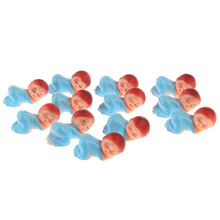 Pack of 48 Mini Sleeping Newborn Boys Girls Baby Shower Table Decor Scatters Christening Baptism Party 1.5 inch
