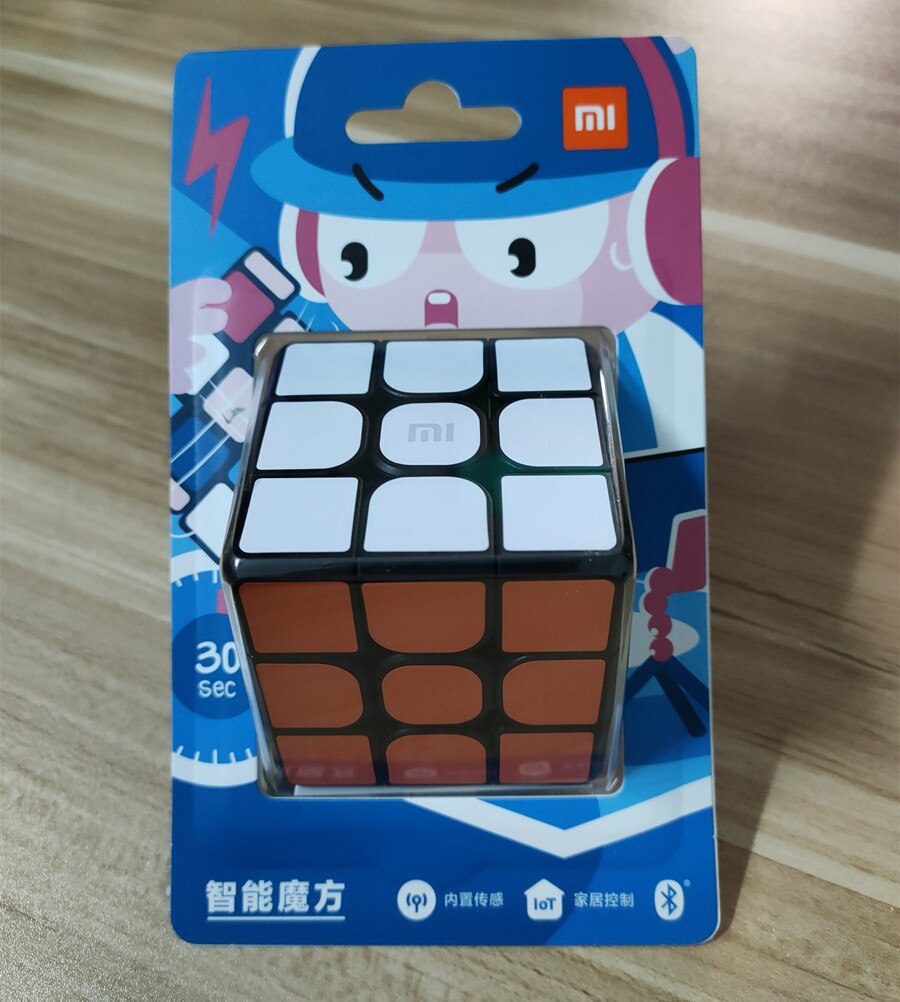 Xiaomi-cubo mágico inteligente con Bluetooth, juguete educativo con Control por aplicación, en 3D gráficos dinámicos, enseñanza, conexión inteligente con el hogar