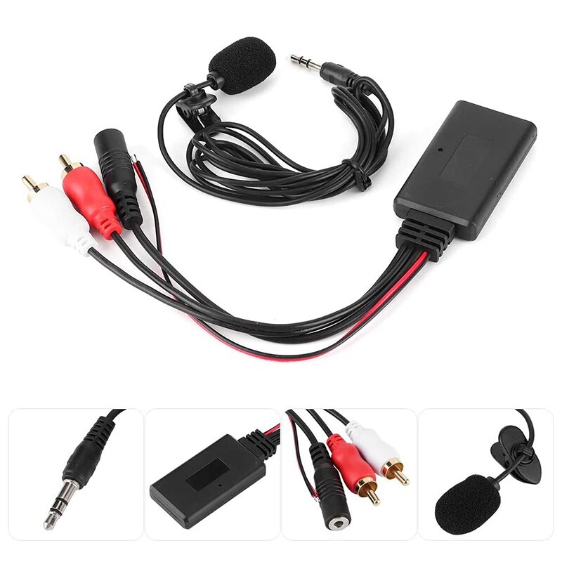 Car Bluetooth AUX Receiver Module Bluetooth Adapter Universal for Alpine Pioneer Cables Adapters