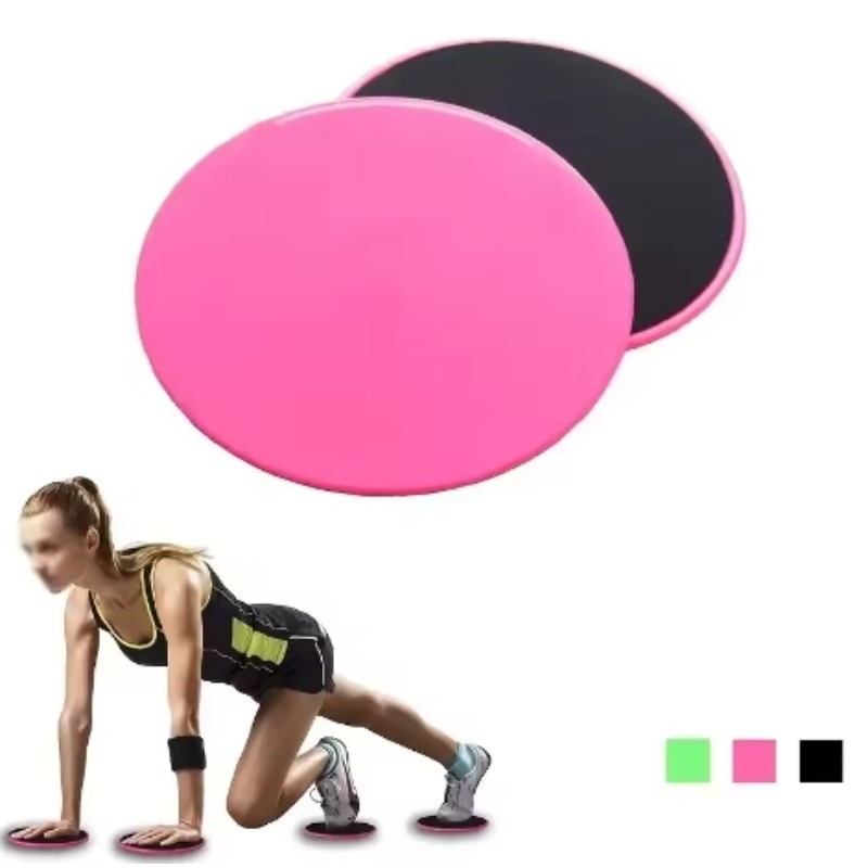 Discos deslizantes de Yoga, equipo de entrenamiento Ab, entrenamiento central, deslizadores de pies para Fitness, gimnasio en casa, almohadillas de ejercicio moldeadoras de cuerpo, 2 uds.