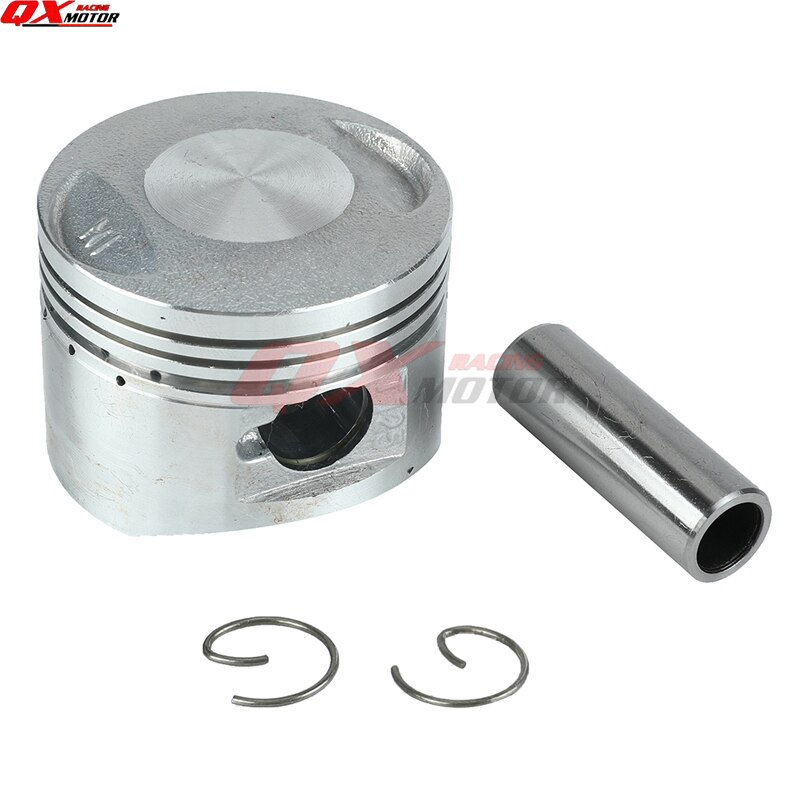 Ensemble de pistons à axe de 14mm de 52.4mm, pour Lifan 125cc, refroidissement à Air/huile, moteurs horizontaux, Dirt Pit Bike, ATV Quad, pièces