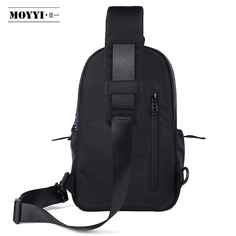 Moyyi multifunctionele crossbody tassen heren borsttas korte reis messengers 7 zakken waterafstotende schoudertas voor mannen voor de winter