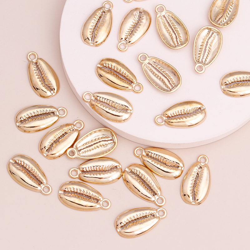 Leslie 20pcs Alloy Gold Color Starfish Metal Charms for DIY Bracelet Necklace Pendants 25x22mm Handmade Jewelry Accessories: Light Yellow Color