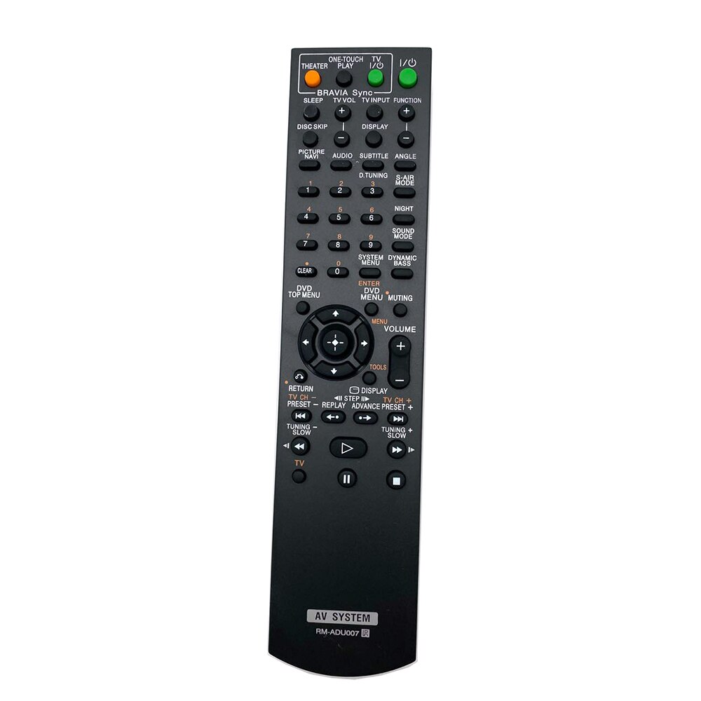 REPLACEMENT DVD Theater System remote control For SONY RM-ADU004 RM-ADU006 RM-ADU008 148057111 ADU009 DAV-DZ260 remote control