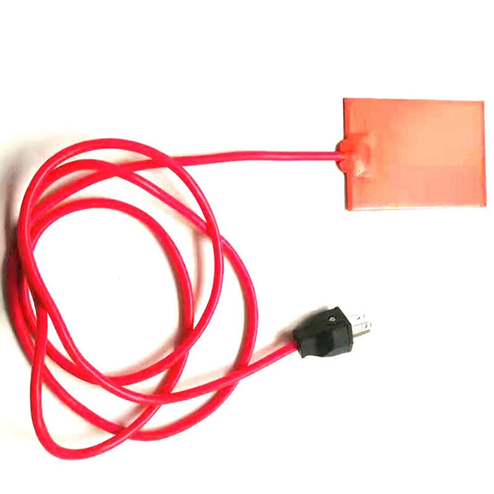 Car Engine Oil Pan Sump Tank Heater Pad 75W Heating Pad Wear Water Protect EU US Plug: 110 US