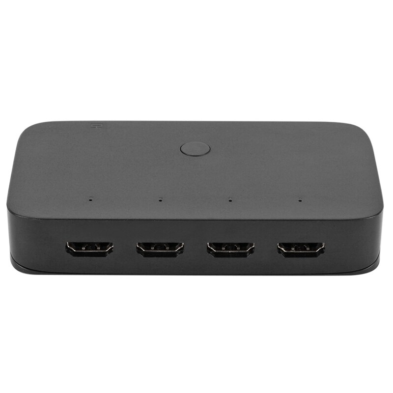 KVM Switch 4 Port Switch 4 in 1 Out KVM USB Switch Box Shared Keyboard Mouse and Monitor for PC PS4