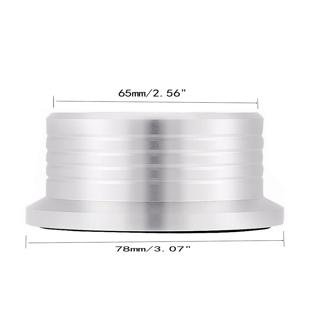 Estabilizador de disco LP de aleación de aluminio de 50Hz, tocadiscos de vinilo metálico, abrazadera de peso, accesorios para reproductor de discos