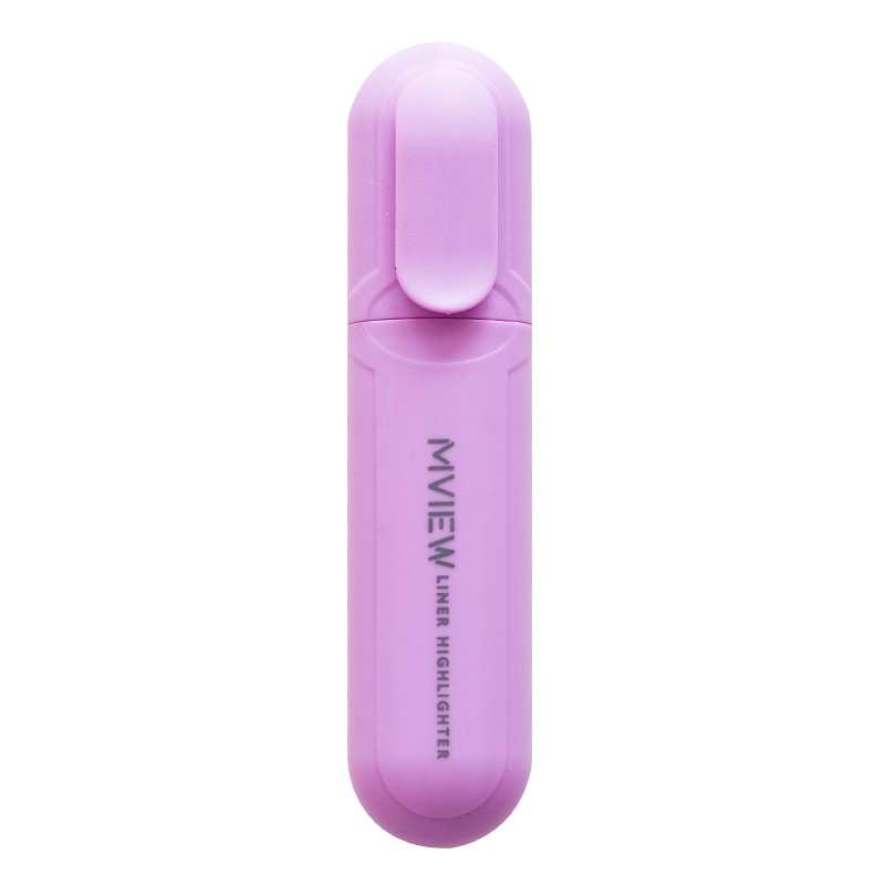 Subrayador con delineador, 1 unidad, amarillo, rosa, azul, verde, morado, naranja, rotuladores con punta oblicua, suministros para escuela y oficina
