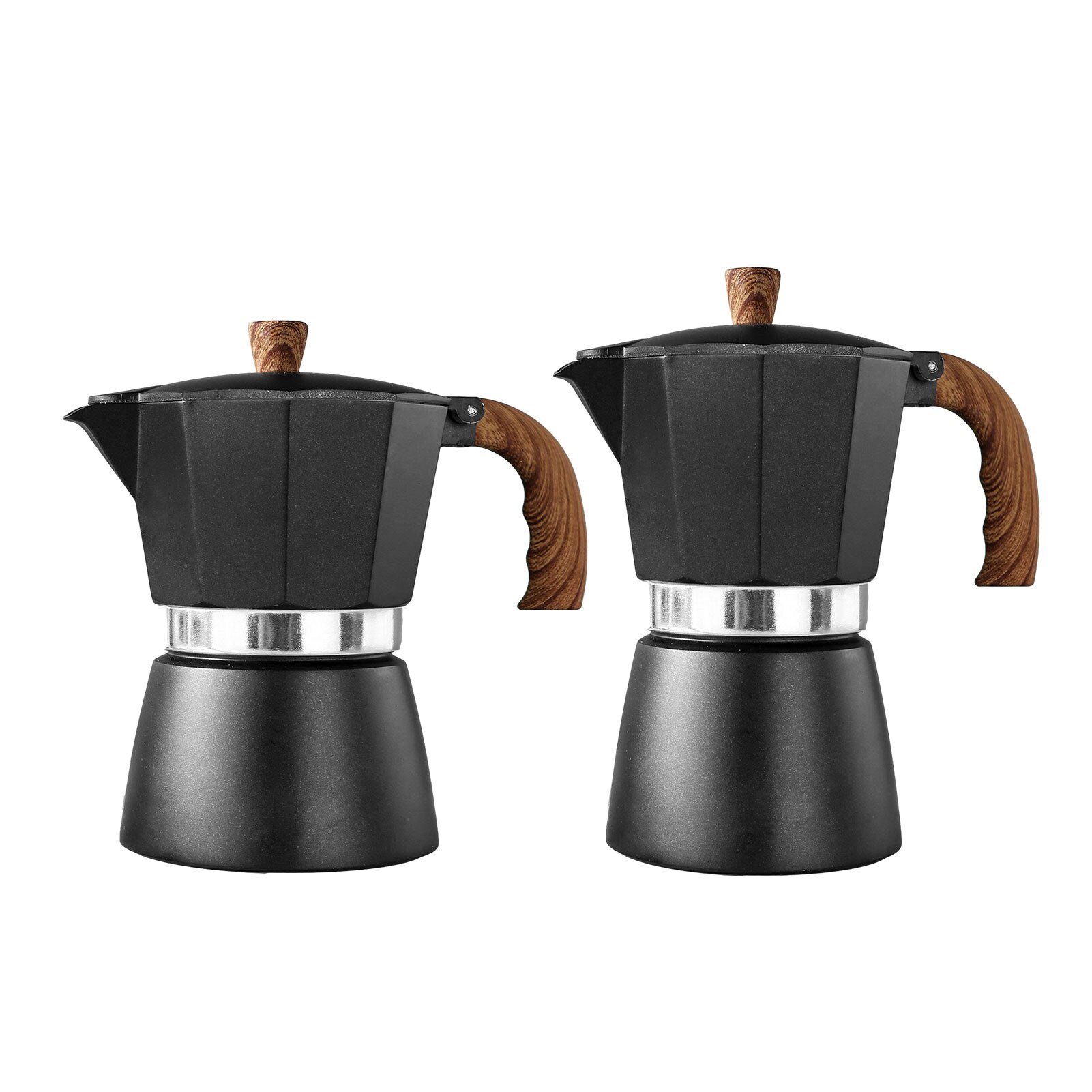 150/300ML Coffee Maker Aluminum Mocha Espresso Percolator Pot Coffee Maker Moka Pot Stovetop Coffee Maker