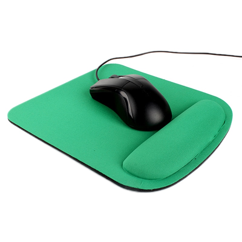 Polssteun Ondersteuning Muismat Mat Zachte Gel Computer Pc Laptop Muizen Muismat Met Polssteun Vierkante Comfort Anti-Slip Voor Gaming