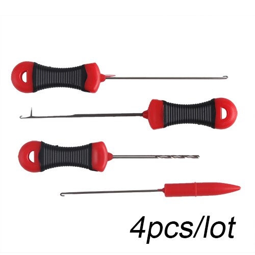 FISH Carp Fishing Accessories Boilie Needle Set Kit Tool Stainless Baiting Drill Stringer Needle Fishing Tool: combination