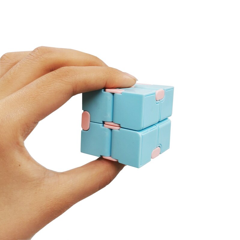 Fidget Toys Fingertips Decompress Portable Lightweight Antistress Toys Magic Infinity Cube Puzzle Sensory Toys Children Adults