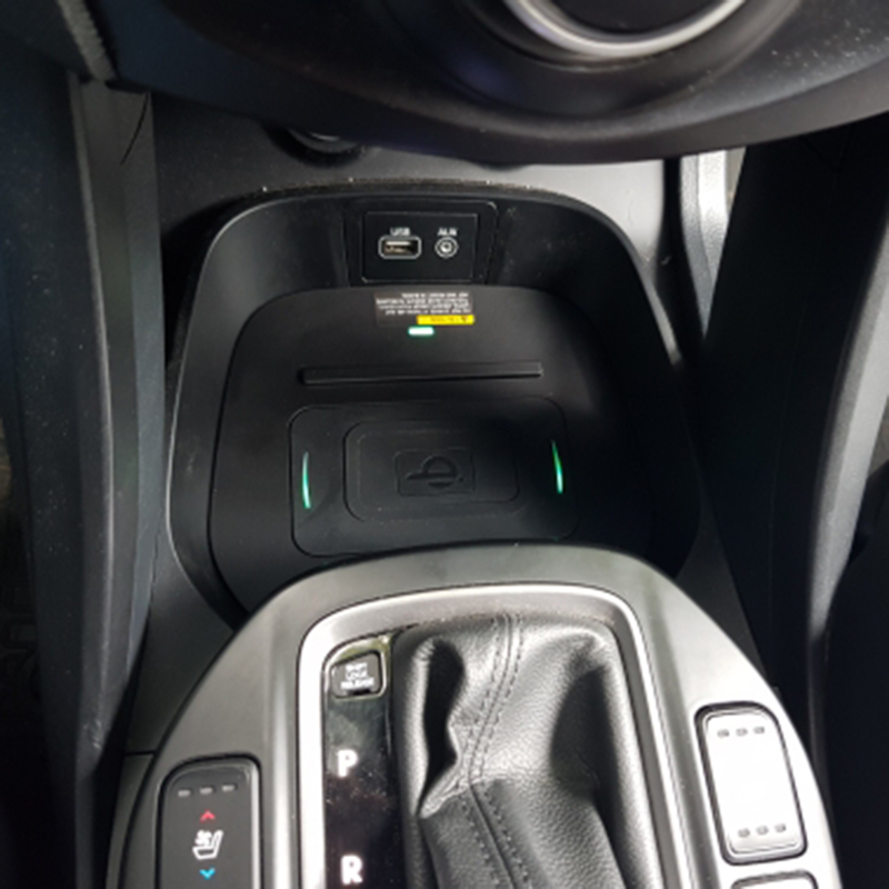 Voor Hyundai Santa Fe IX45 10 W Auto Qi Draadloze Opladen Telefoon Oplader Draadloze Mobiele Oplader accessoires