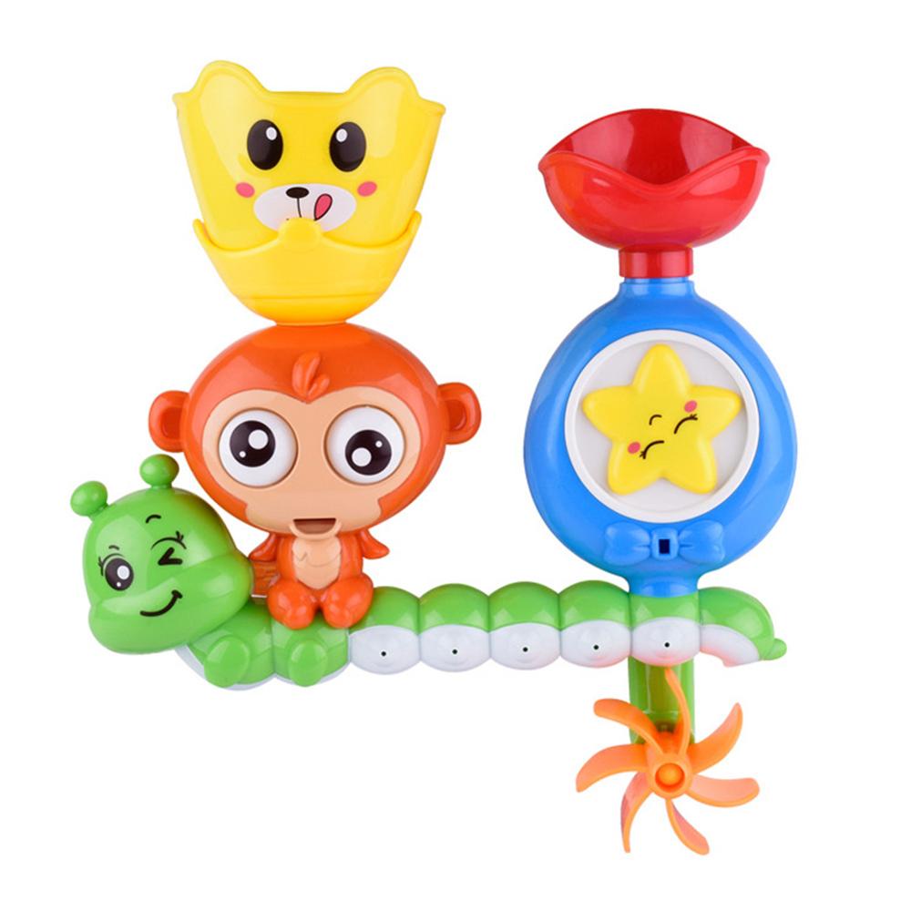 Baby Bath Toy Bubble Crabs Funny Music Bath Bubble Maker Summer Pool Swimming Toys Pool Bathtub Soap Machine Toys for Children: Monkey Bath Toy