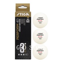 Stiga Table Tennis Balls 3 Star 40+ ABS Plastic Poly Seamed Original Stiga Ping Pong Ball