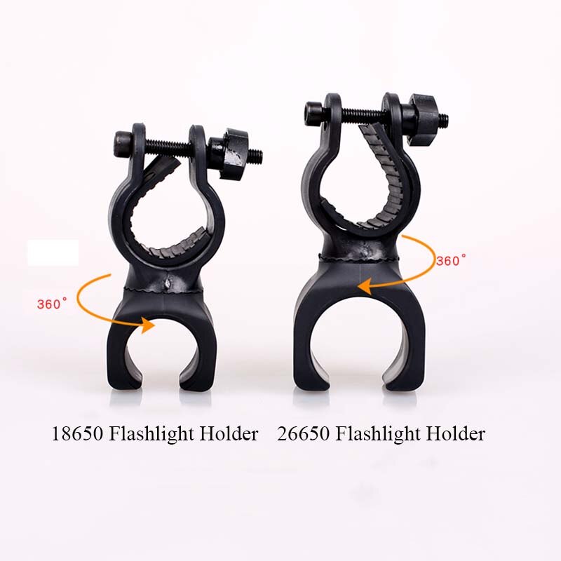 Convoy S2 + C8 + S3 S21A S11 Fiets Licht Houder Fiets Zaklamp Houder 18650 26650 Torch Bike Front Light clip Mount Bracket