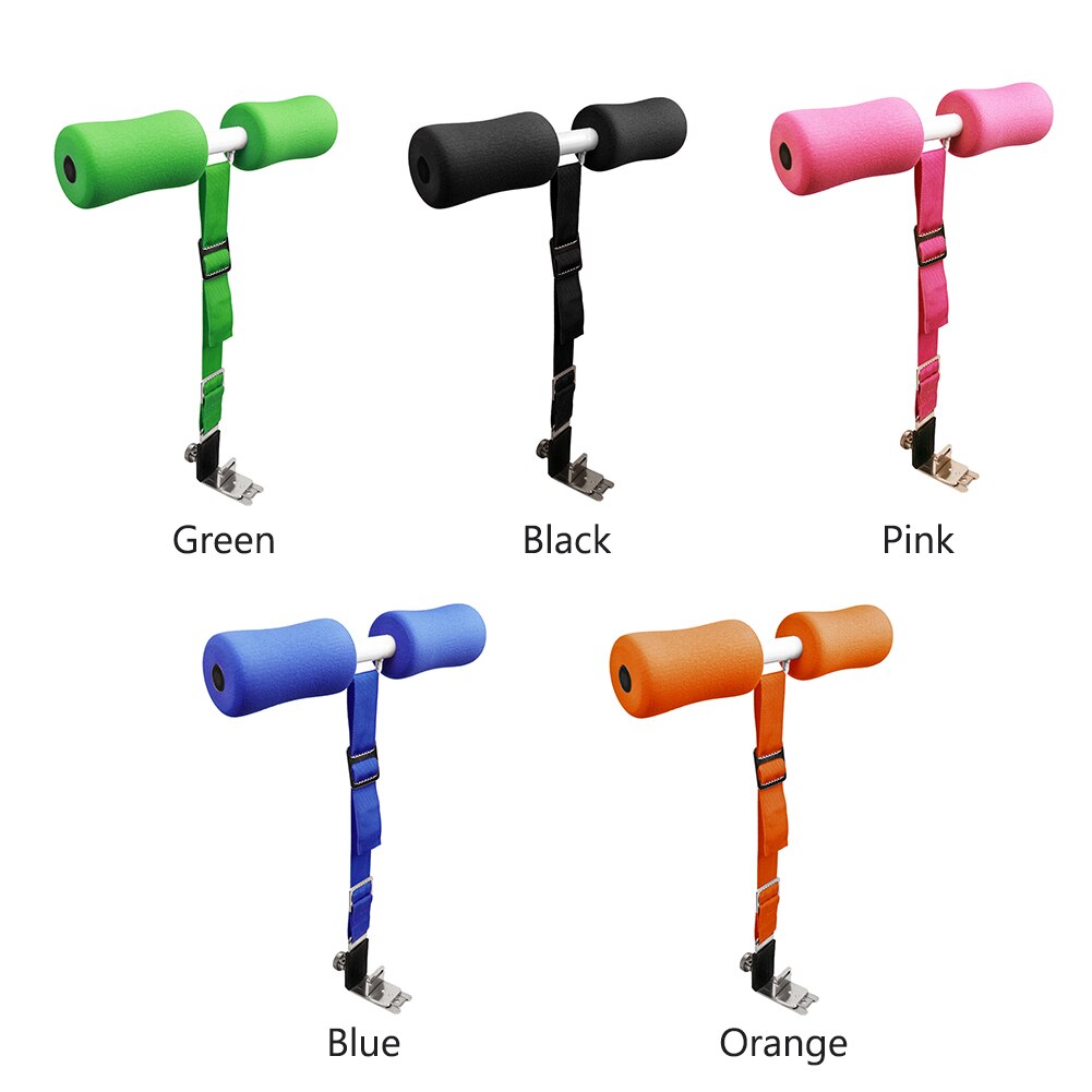 Multifunctional Sit Up Assistant Device Portable For Abs Exercise Waist Lifting Workout Bar Foot Holder Training Bed Mounted