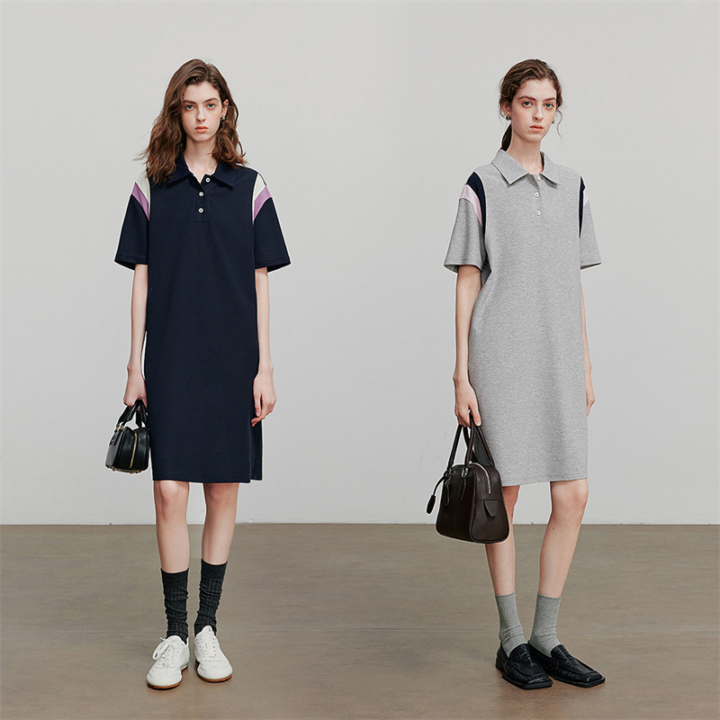 TOYOUTH Women Dress Summer Short Sleeve Casual Dress 8529113