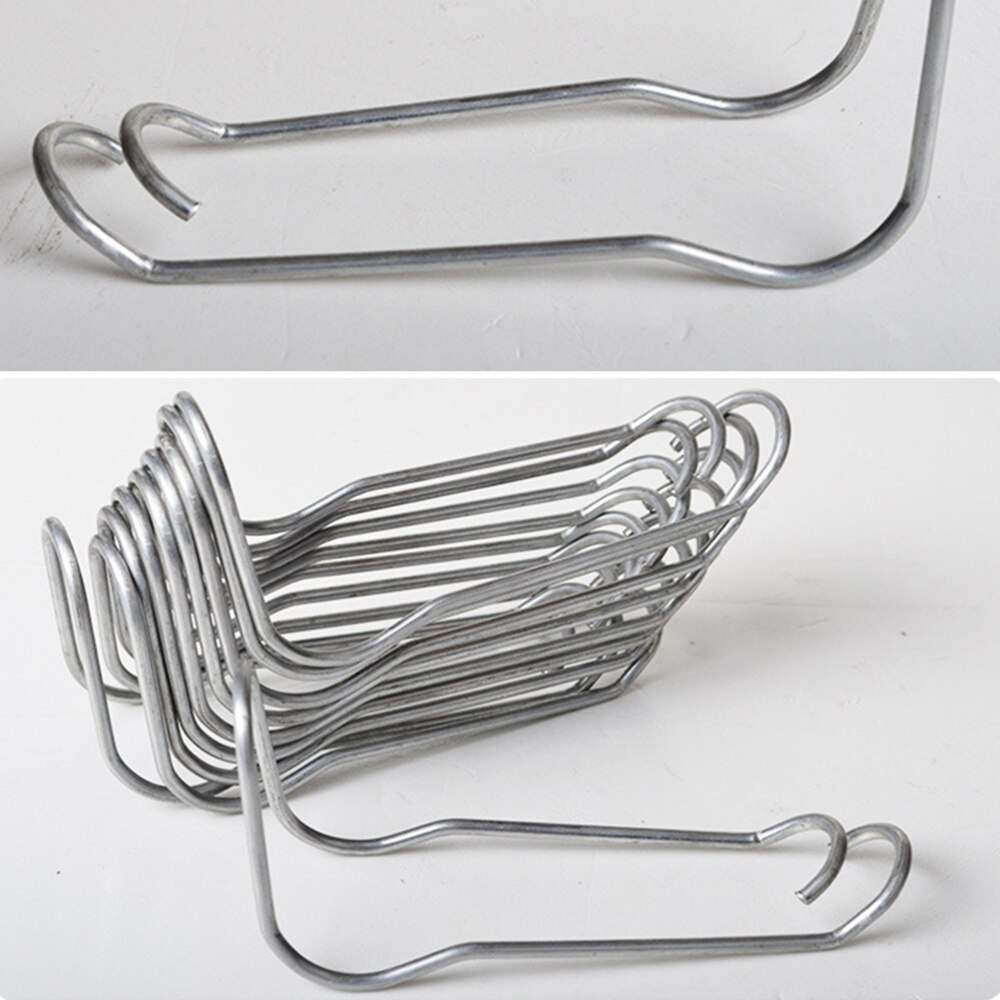 10 st växthus glasning tråd clips stålrör tråd clips växthus delar tillbehör