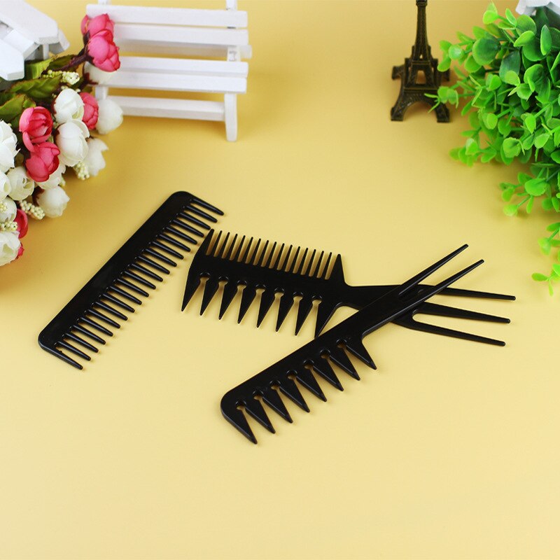 Best 10pcs/Set Hair Brush Comb Salon Barber Hair Combs Hairbrush Hairdressing Combs Hair Care Styling Tools
