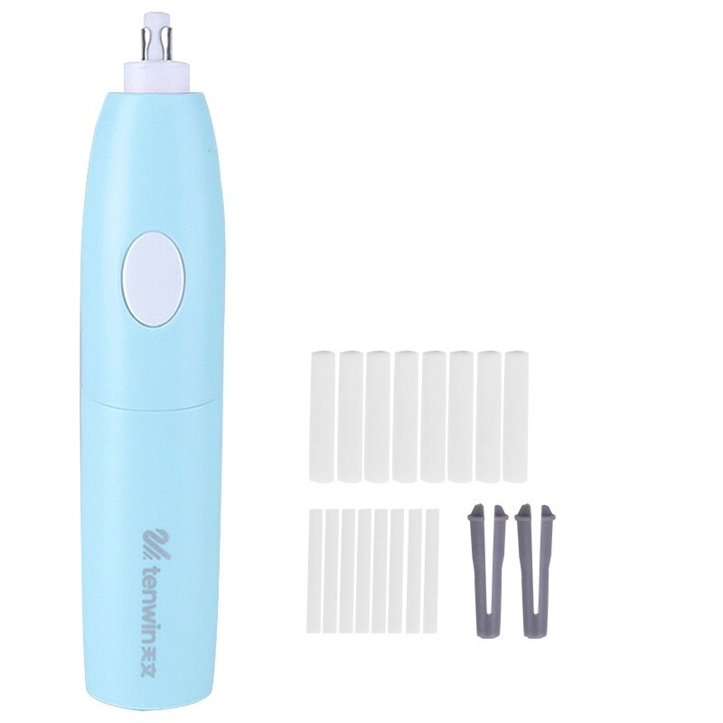 Tenwin Adjustable Mechanical Rubber Electric Eraser Pencil Refill Mechanic Stationery for Kids Highlights For Sketch Drawing: D