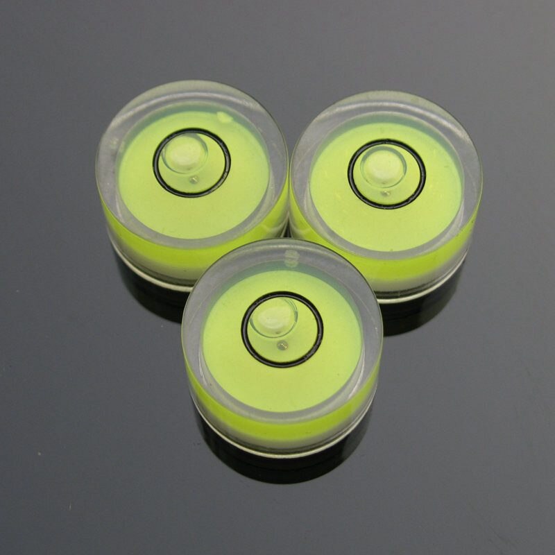 HACCURY 15*8mm Acryl waterpas Camera Accessoires mini waterpas Circulaire bubble level Balancing apparatuur