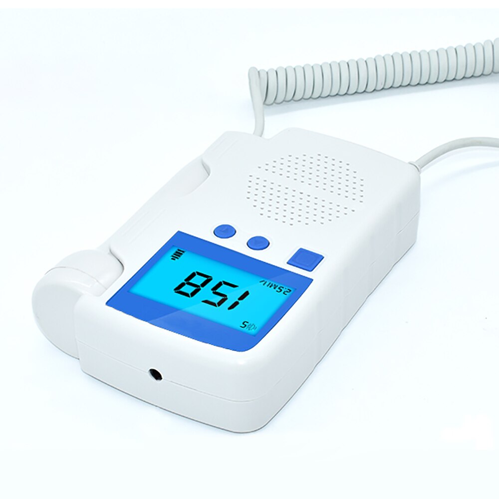 3.0Mhz Ultrasound Doppler Foetale Hartslagmeter Voor Thuisgebruik Zwangerschap Baby Foetale Geluid Hartslag Pocket Doppler