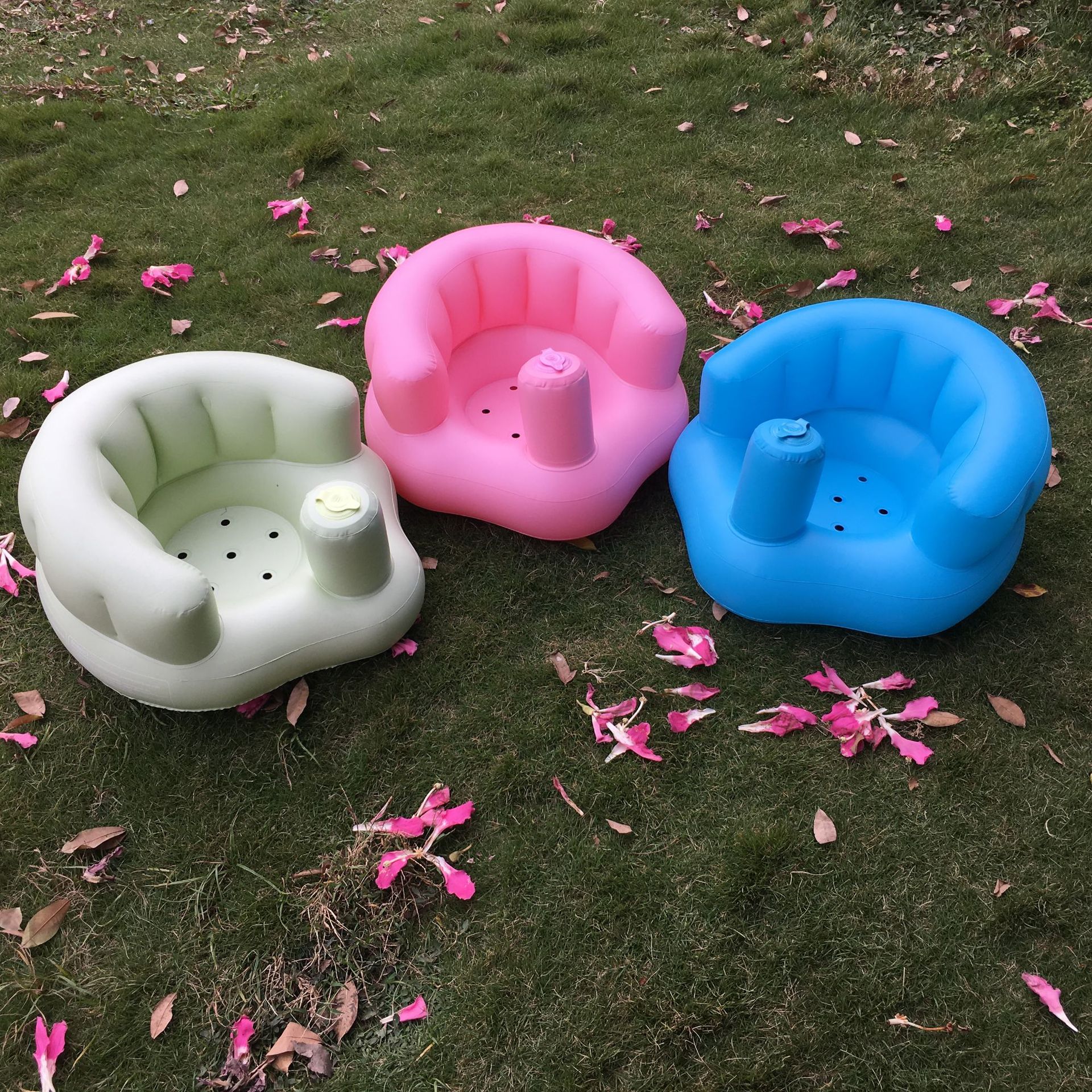 Baby spisestue stol badeværelse oppustelig sofa baby læring sidde stol baby vandtæt stol spædbarn bad skammel oppustelige legetøj