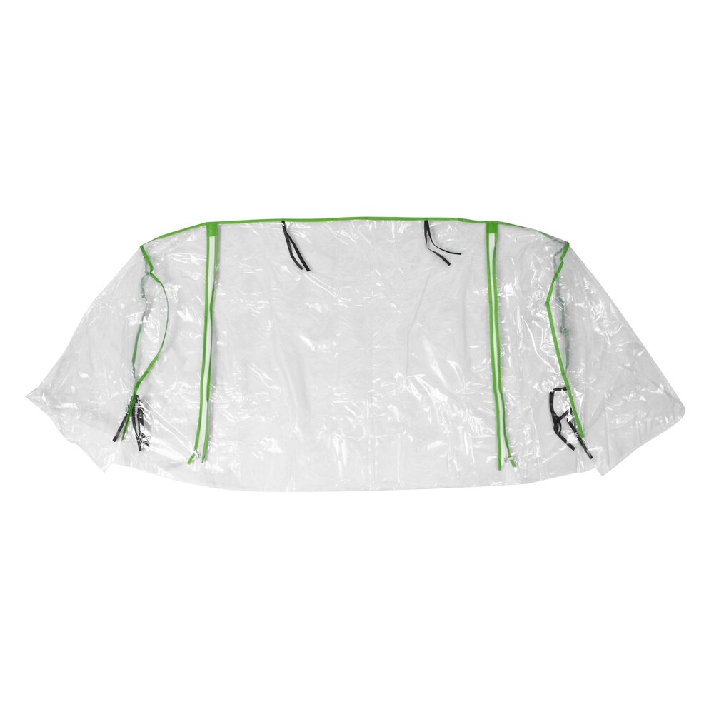 Couverture de protection de serres portatives de couverture transparente de PVC de serre chaude