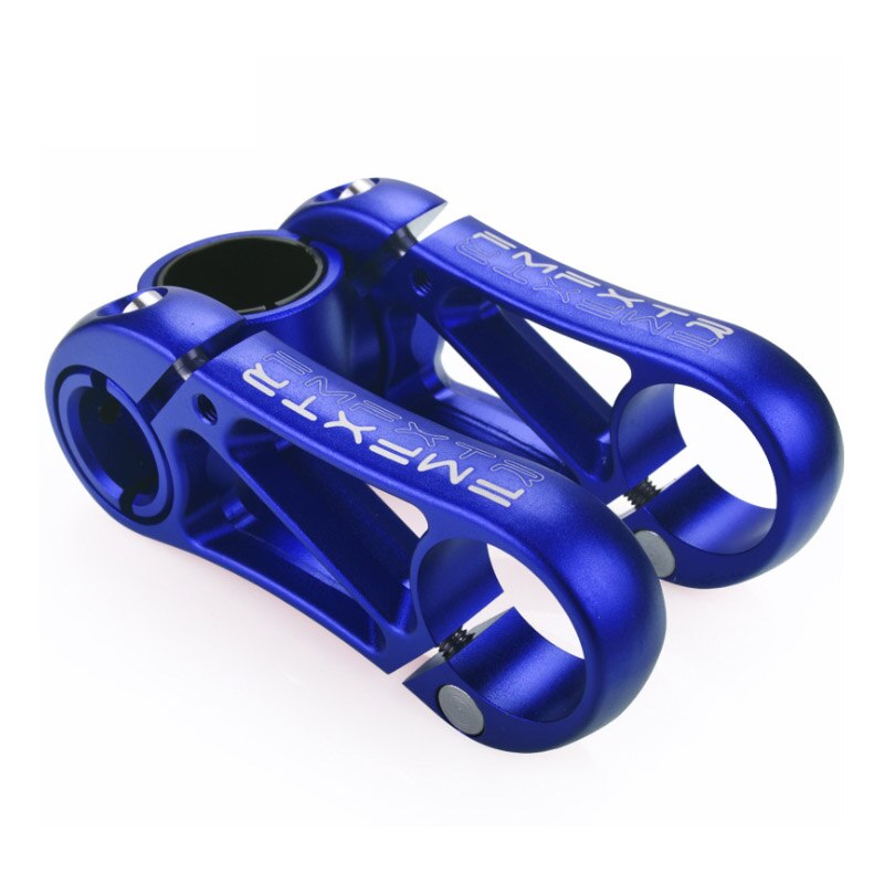 Fiets Riser Stuurpen 360 Graden Mbt Fiets Stuur Kraan 31.8 Hoogte Increaser Uitgerust Stuur Modificatie Verhogen Stem: blue
