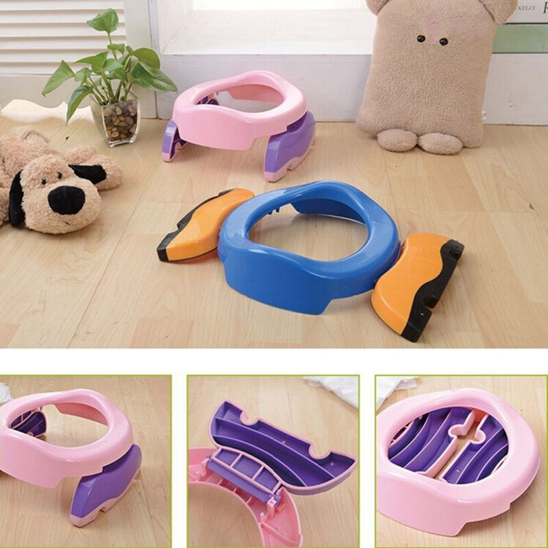 2 In1 Baby Reizen Potty Seat Portable Toilet Seat Kids Comfortabele Assistent Multifunctionele Milieuvriendelijke Kruk
