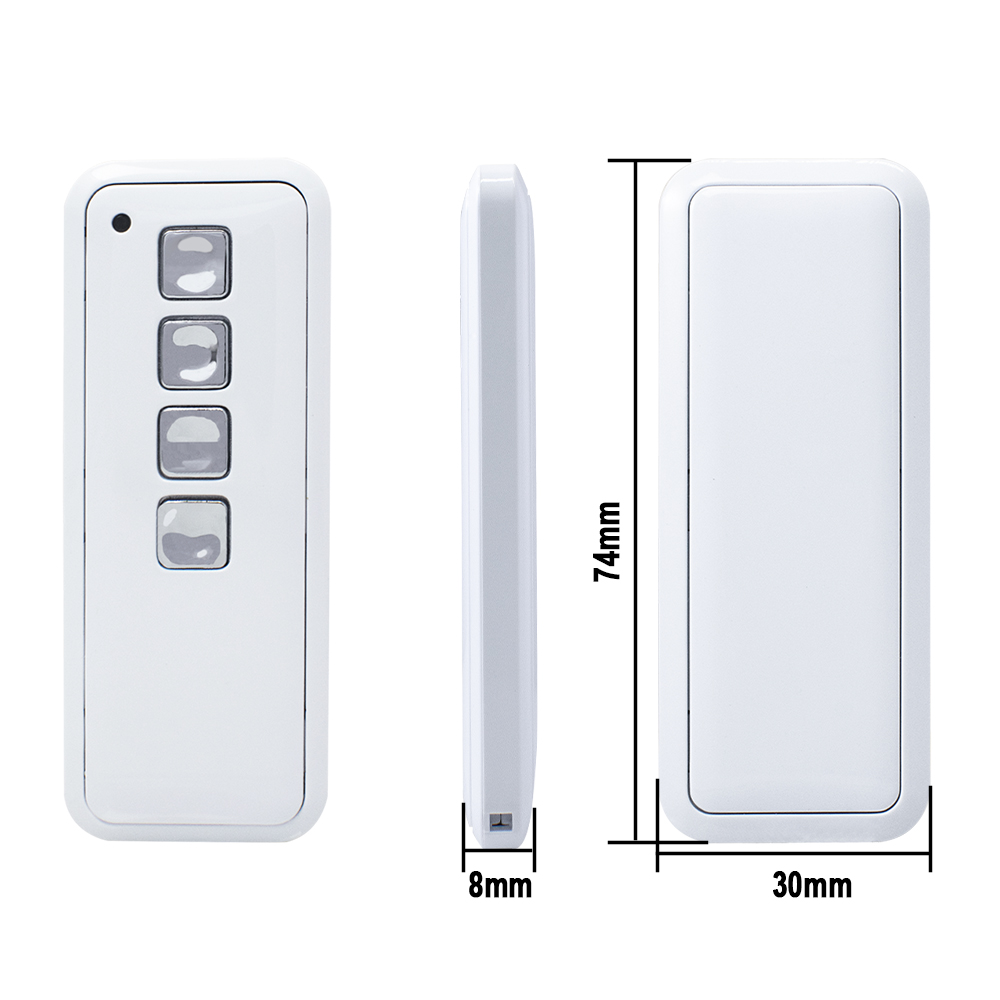 NOVOFERM AES 128-bisschen-Handsender Mini-Novotron 522 524 523 schützen 433,92 MHz Garagentor-Fernbedienung