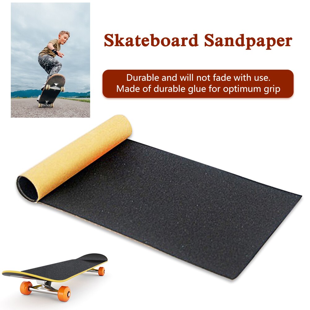 Skateboard EC-Griff Band Professinal Griff Aufkleber für Schlittschuh-Gremium Decks 80*20cm Wasserdicht Schleifpapier Skateboard Zubehör