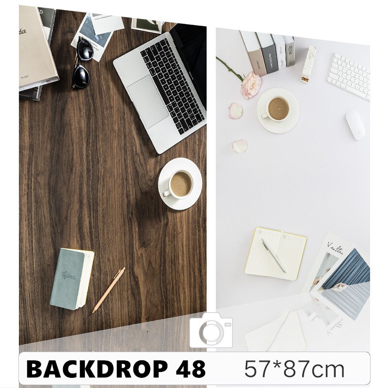 Background Paper Light and Shadow Photography Ornament Photographic Photography Props Background Paper Photo Backdrop: Brown