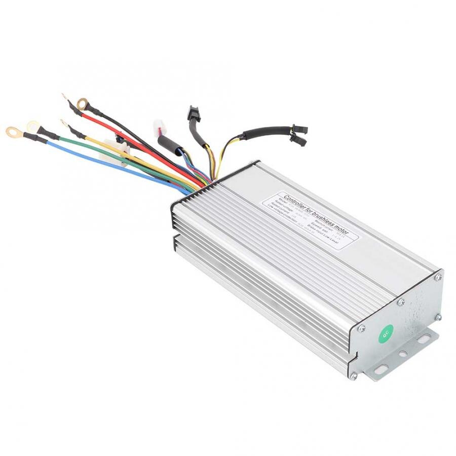 Borstelloze Elektrische Fiets Motor Controller 24/36/48/60/70V 250/350/500 /1000/1500W E-bike Controller Elektrische Fiets Accessoire