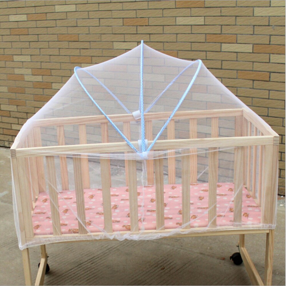 Baby Cradle Bed Mesh Mosquito Nets Foldable Summer Baby Arched Mosquitos Nets Portable Crib Netting For Infant Baby Cradle