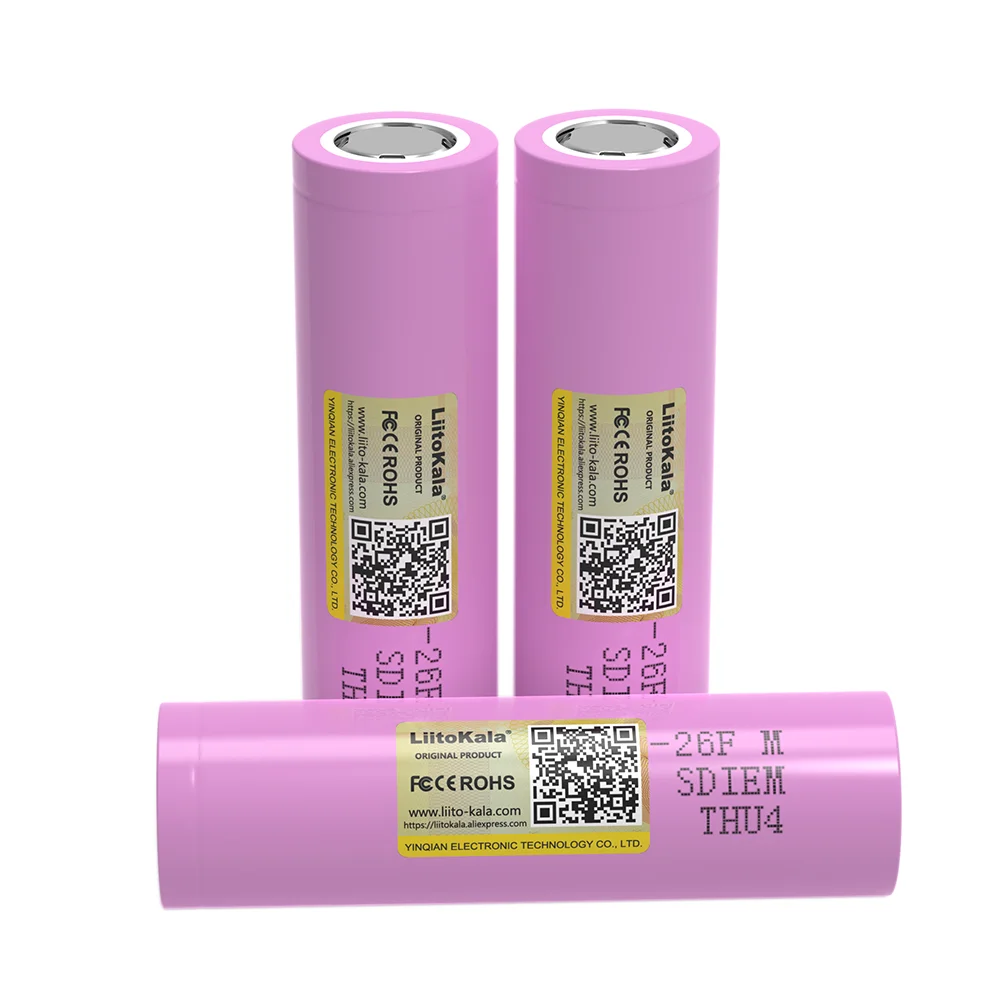 Liitokala 3.7V 2600Mah 18650 Batterij Icr18650 26fm Lithium Ion Batterij Power Bank Batterij Baterias Recargables