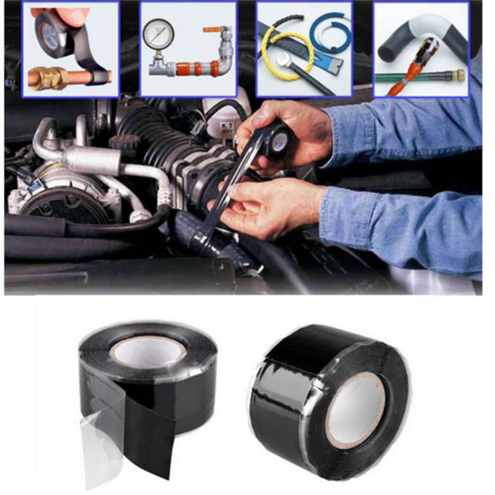 Electrical Tape Flame Retardant Indoor Outdoor High Temperature Resistance Electric Tap Waterproof Tape Good Adhesion Sealing