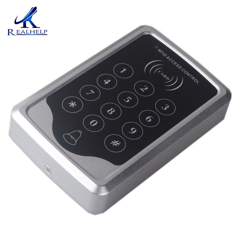 Swipe Card System Cheap Simple Standalone Access Single Door Proximity Reader RFID Keypad Access Control for Door 1000Users