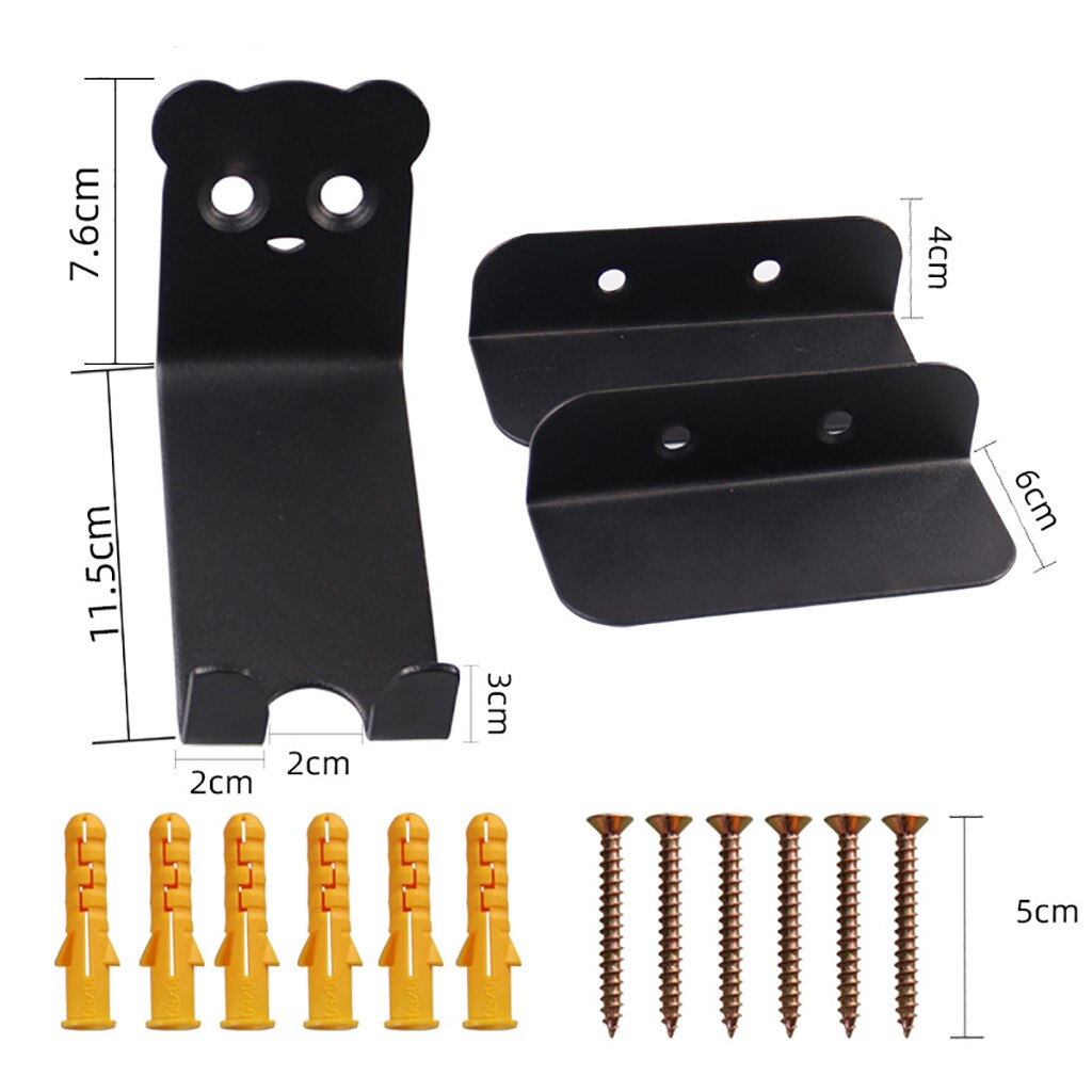 1 set Bike Tire Wall Mount Rack Bicycle Wall Hook Mountain Bike Rack Display Rack Parking Rack Hooks weight up to 100KG bike