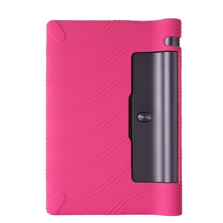 Funda de silicona para Lenovo YOGA Tab 3, 10,1 YT3-X50M, YT3-X50F, a prueba de golpes, soporte para tableta, Lenovo YOGA Tab 3, YT3-X50M, X50f: rose