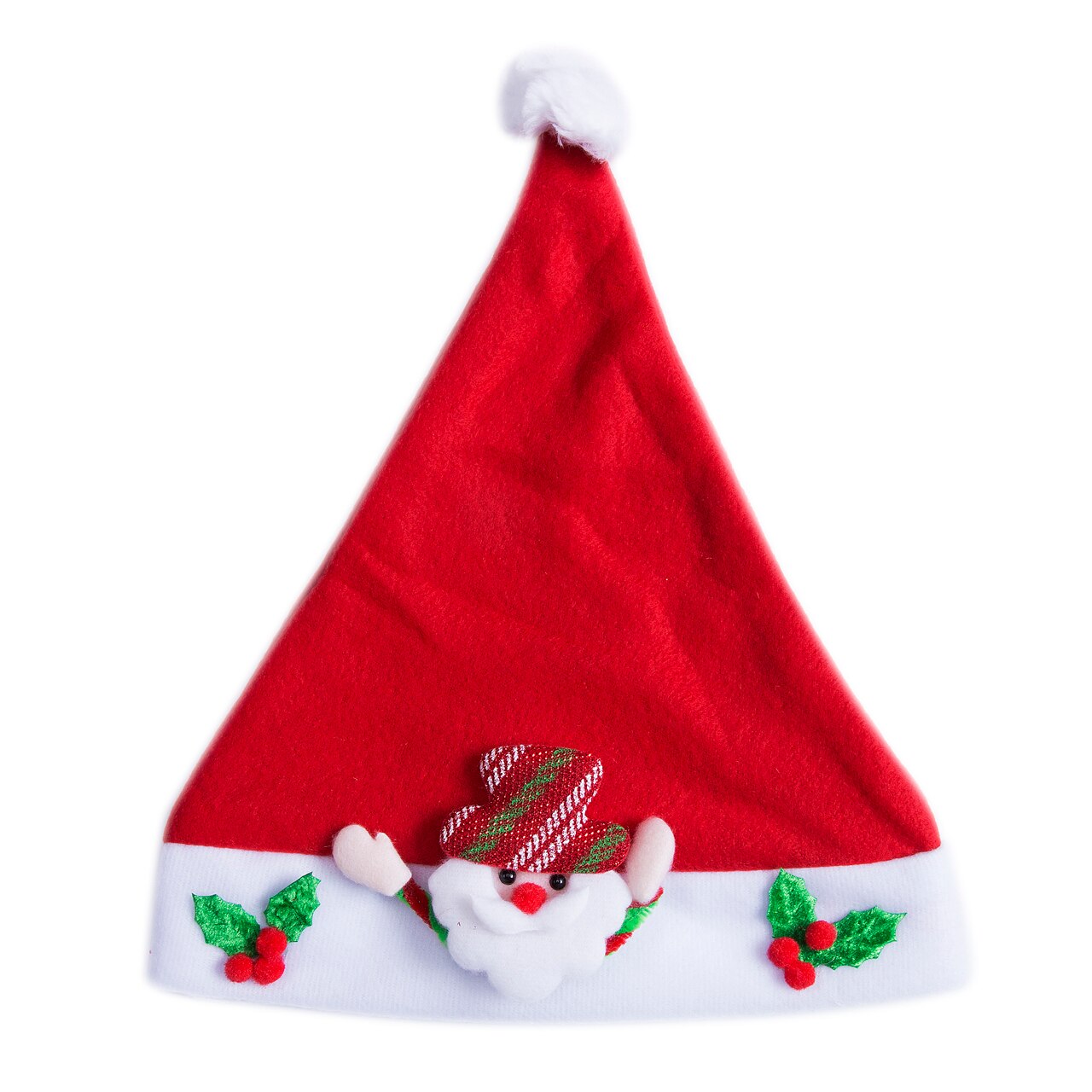 Gorros de Navidad para bebés, gorros rojos para niños, muñeco de nieve, Papá Noel, envoltorio, sombreros de Navidad, decoración, FESTIVOS, dibujos animados: A Santa Claus