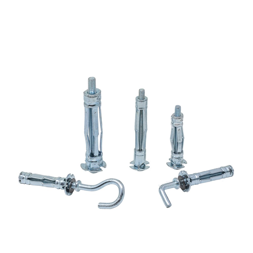 Heavy Duty Metal Setting Tool, Hollow Wall Metal Cavity Anchors Plasterboard Fixing,62Pcs