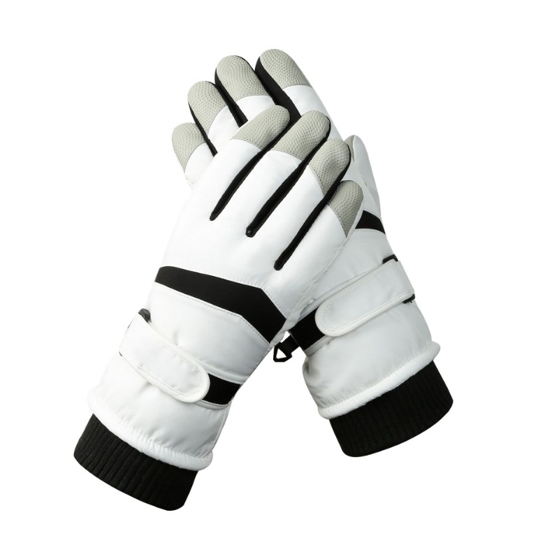 Ski Gloves for Men and Women Outdoor Cycling Touchscreen Warm and Velvet Thick Gloves Waterproof and Anti Slip Winter