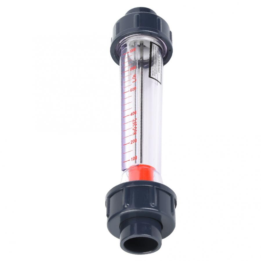 LZS-20D Flow Meter 100-1000LPH Plastic Tube High Accuracy Liquid Water Rotameter Flow Measuring Instruments Water Testing Meter