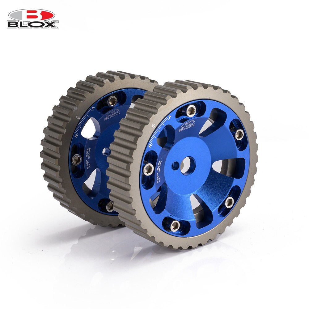 Blox 2Pcs Aluminum Cam Gear Pulley Camshaft For Mitsubishi 4G15 SOHC Engine TK-CG4G15BL