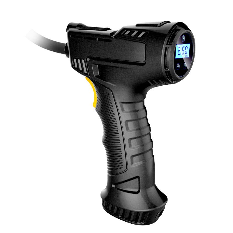 120W Oplaadbare Luchtcompressor Draadloze Opblaasbare Draagbare Luchtpomp Digitale Auto Automatische Bandenpomp Apparatuur